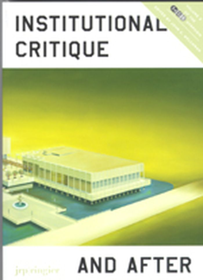 Institutional critique