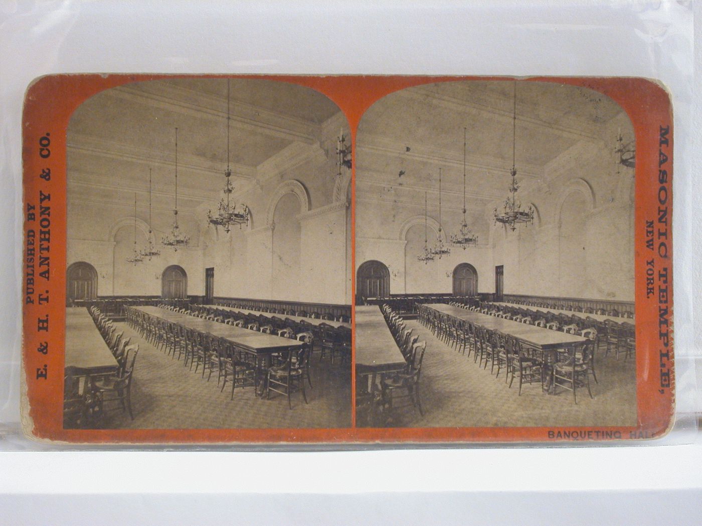 Banqueting Hall, Masonic Temple, New York City