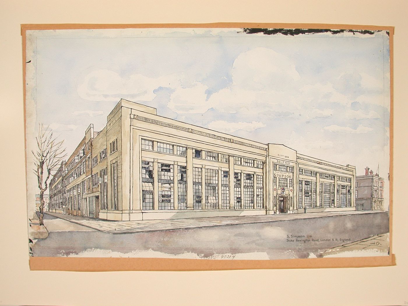 Dacks - Simpson Ltd. factory, StokeNewington Road, London, England