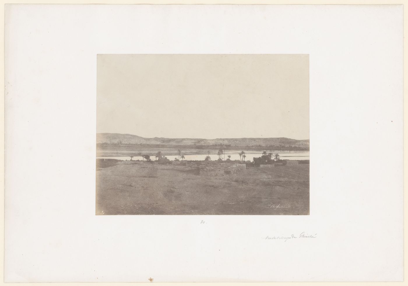 View of village, Qirsha (Girsha) ?, Egypt