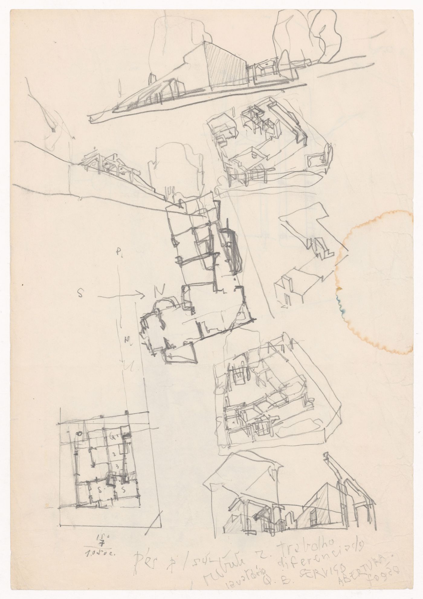 Sketch for Casa em Francelos, Vila Nova de Gaia