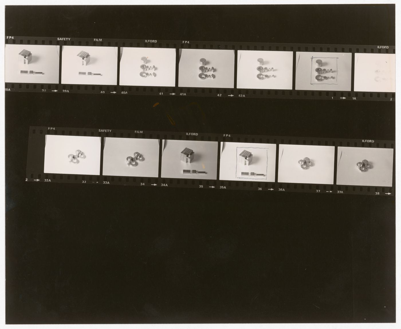 Contact sheet of blocks