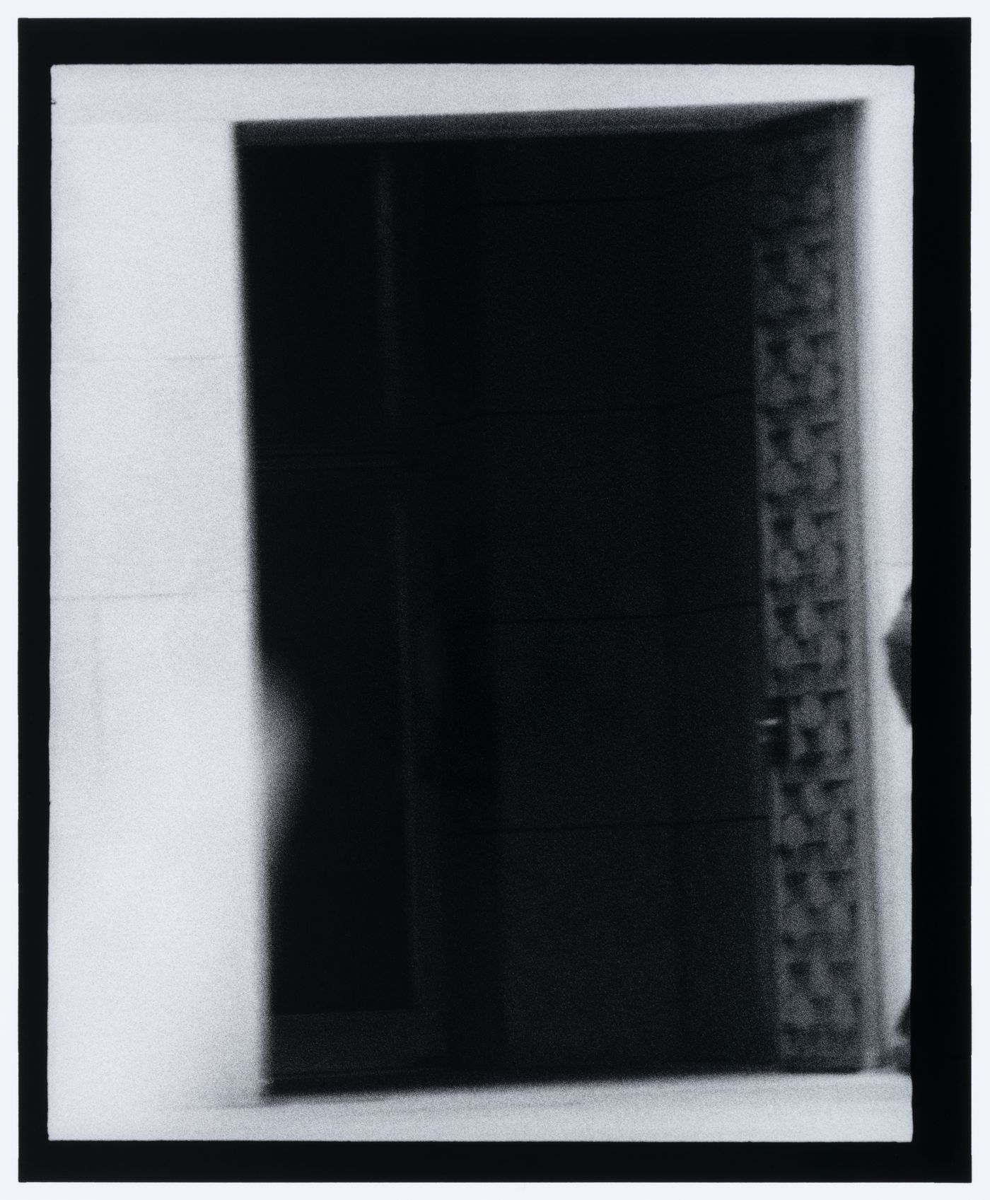 View of an open doorway to the Rayburn House Office building, Washington D.C., United States, from the series "Empire"