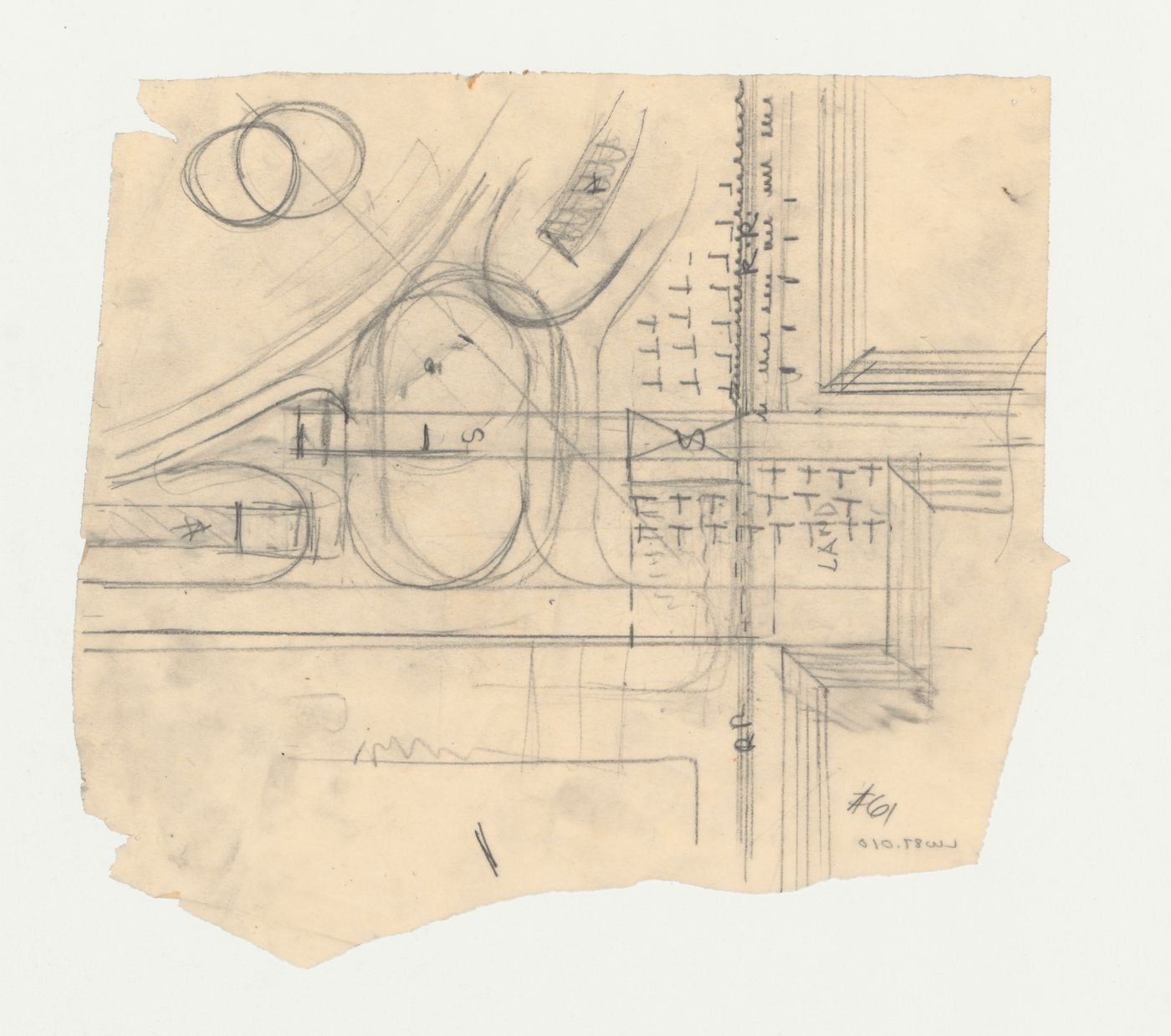 Lehigh Airports Competition Entry: Detail for airport plan showing airplane circulation pattern