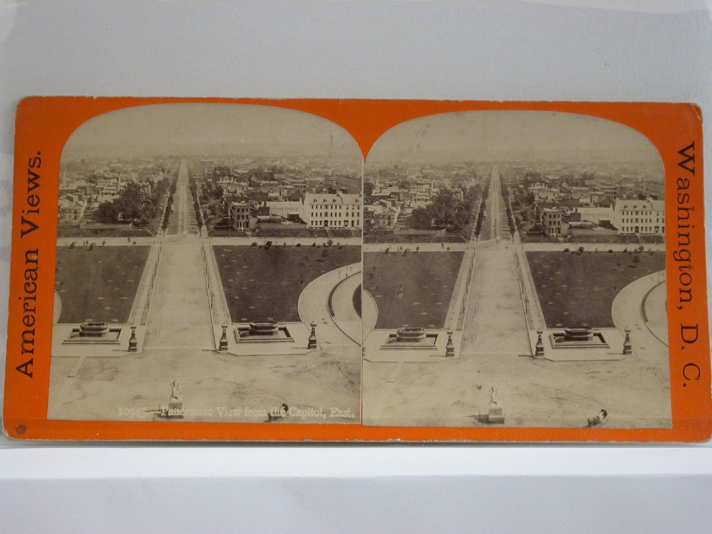 Washington D.C., View from the Capitol, East