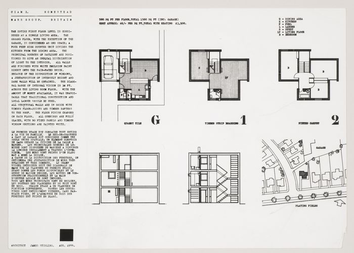 House in Mill Hill - James Stirling / Michael Wilford fonds | CCA