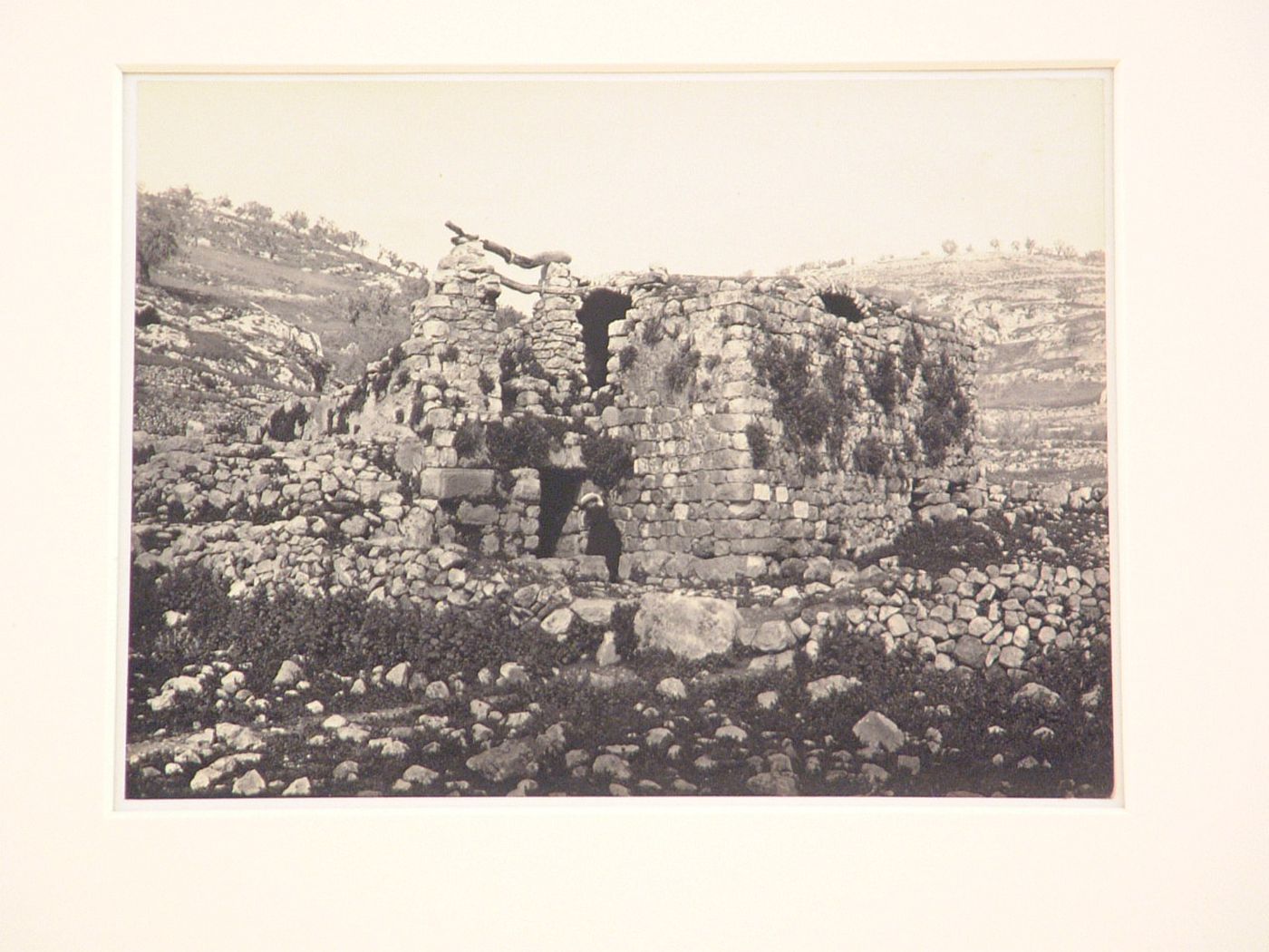 Bi'r Ayyub (Job's Well), the biblical en-rogel, south of Jerusalem near the point of confluence of the three valleys of Kidron, Tyropoeon, and Hinnan, Jerusalem, Palestine