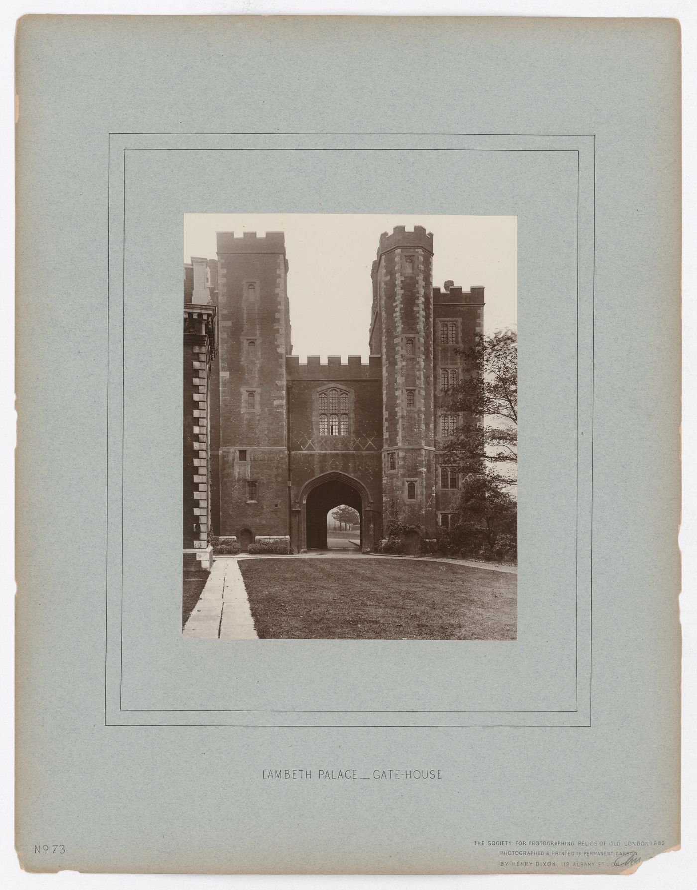 Lambeth Palace - Gate House