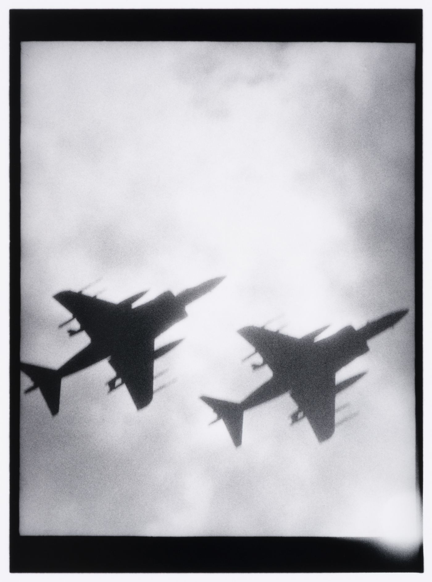 View of two jet fighters in flight, Washington D.C., United States, from the series "Empire"