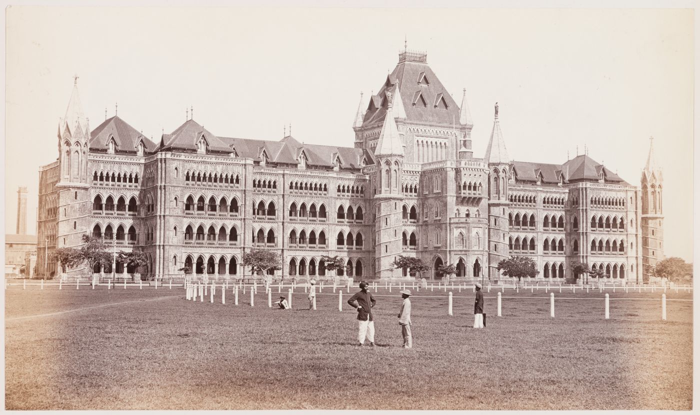 View of the High Court, Bombay (now Mumbai), India