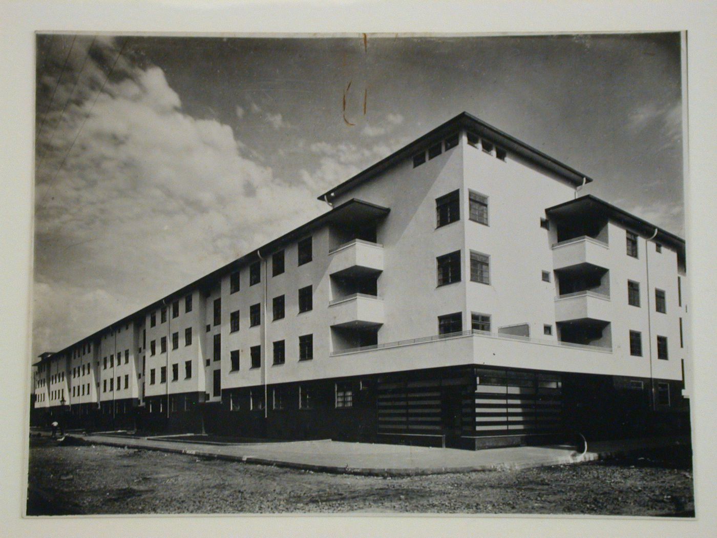 View of a housing block, Cologne, Germany
