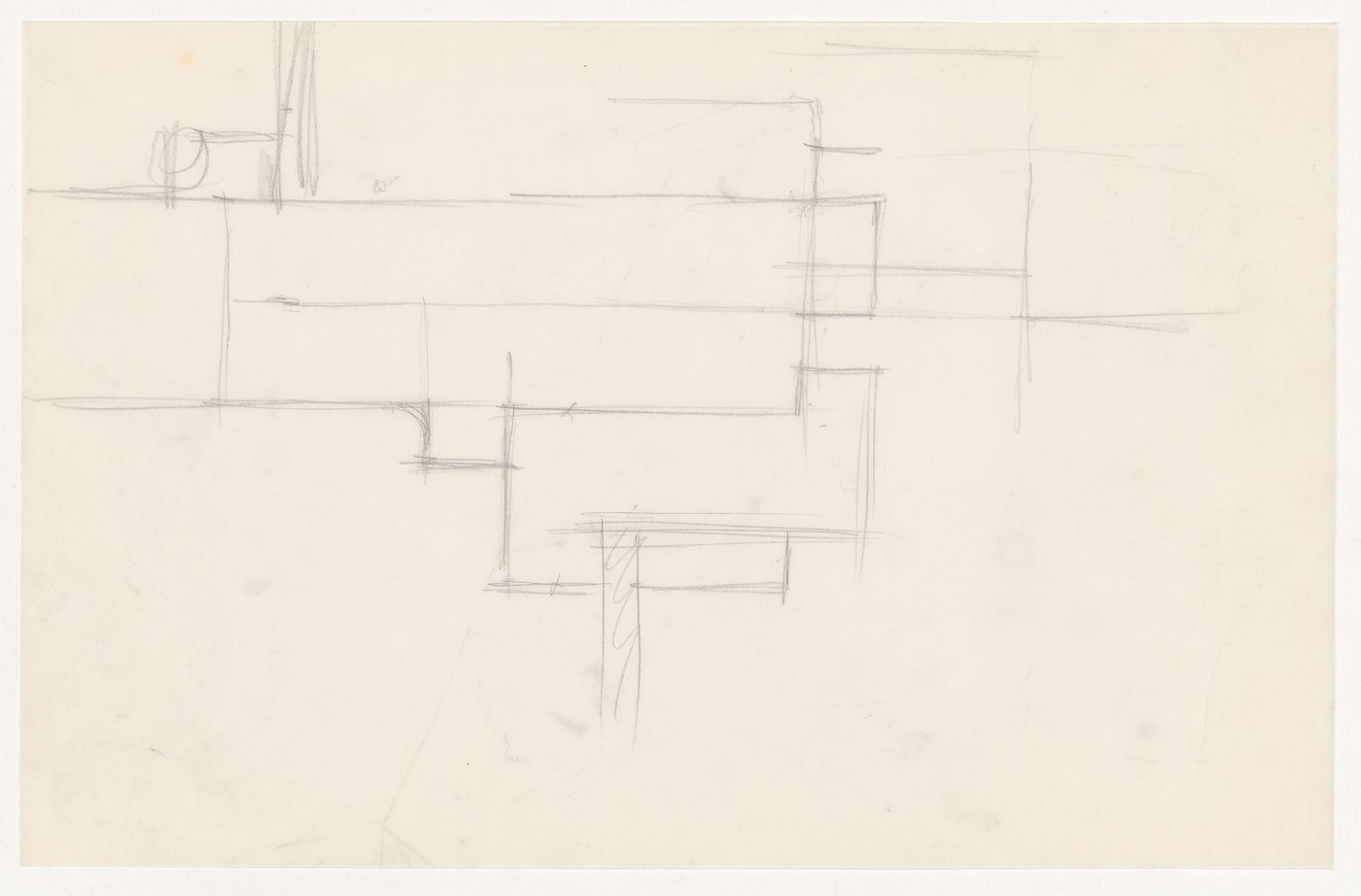 Sketch sectional detail for the Metallurgy Building, Illinois Institute of Technology, Chicago
