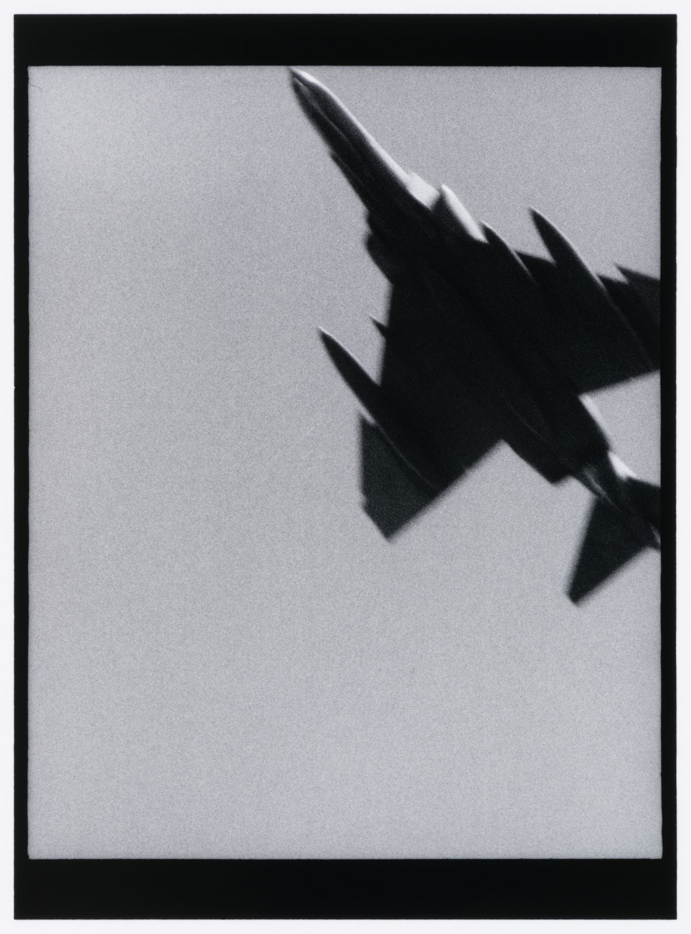 View of a jet fighter in flight, Washington D.C., United States, from the series "Empire"