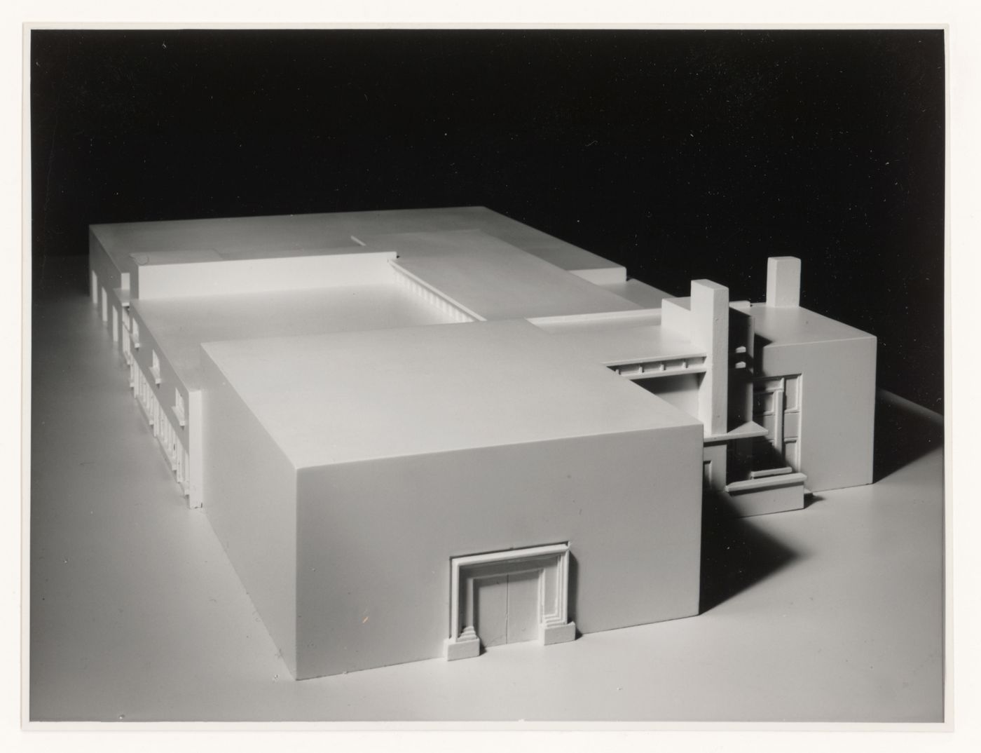 Photograph of a model for a winery, Purmerend, Netherlands