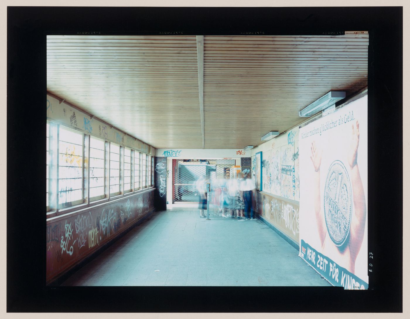 Interior view of a train station[?], Germany