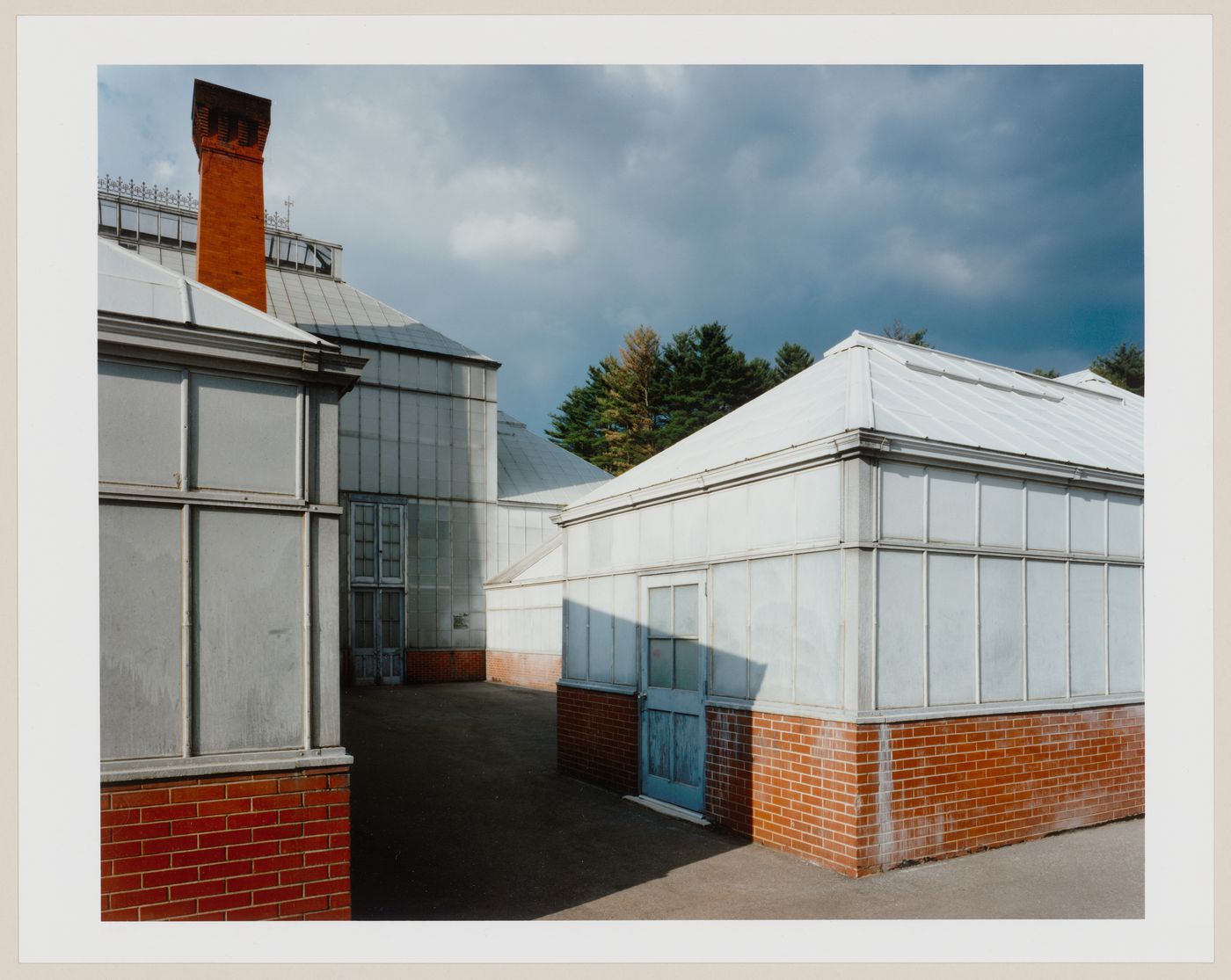 Viewing Olmsted: View of Green House Vanderbilt Estate, "Biltmore", Asheville, North Carolina