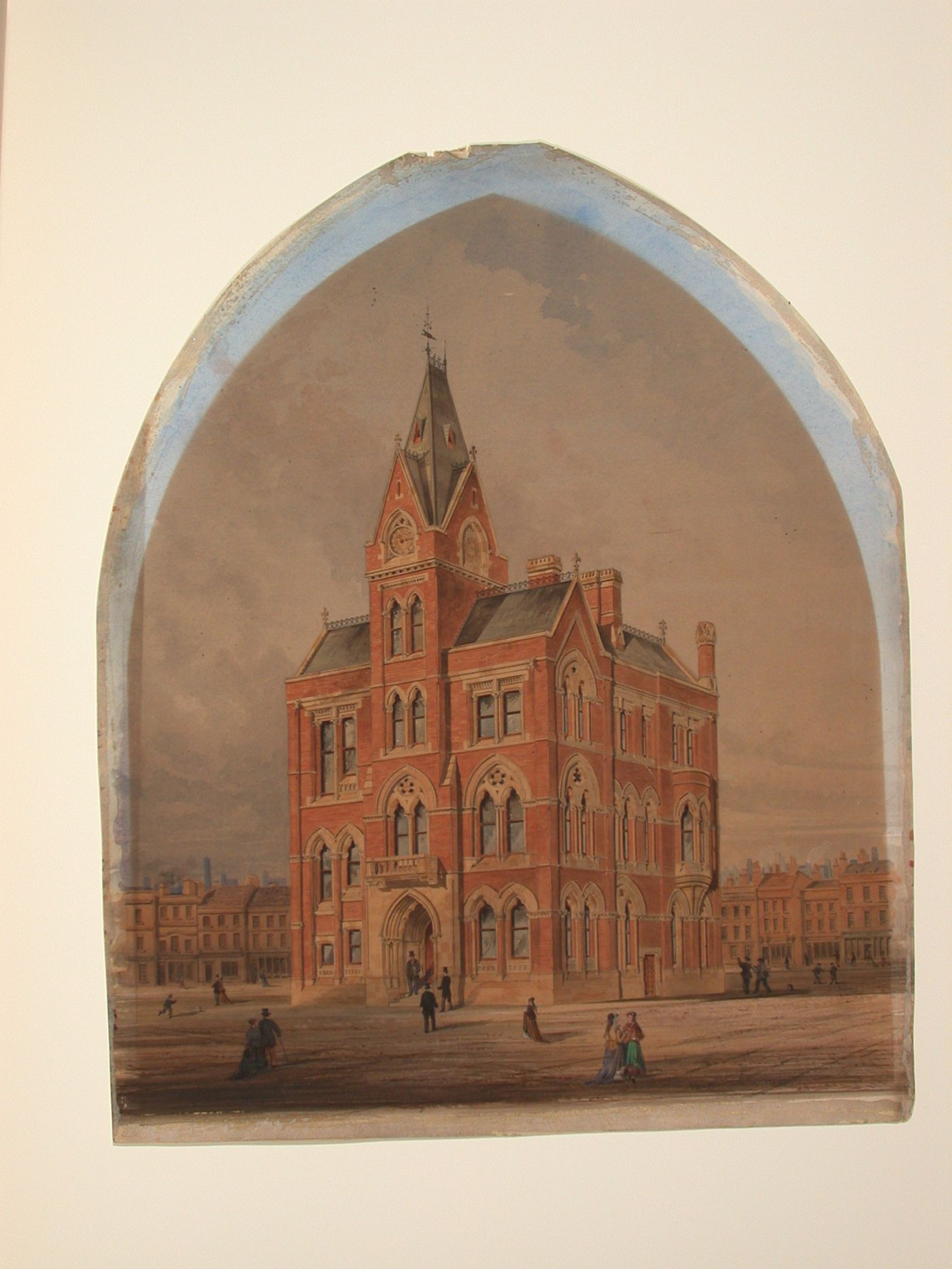 Design for a town hall