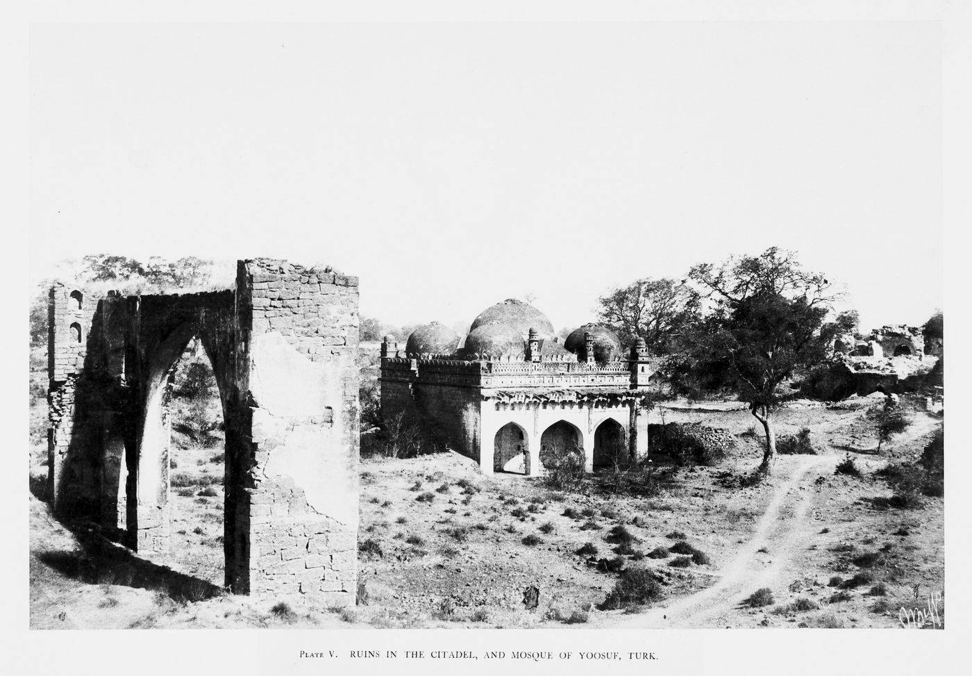 Plate from book ''Architecture in Dharwar and Mysore''