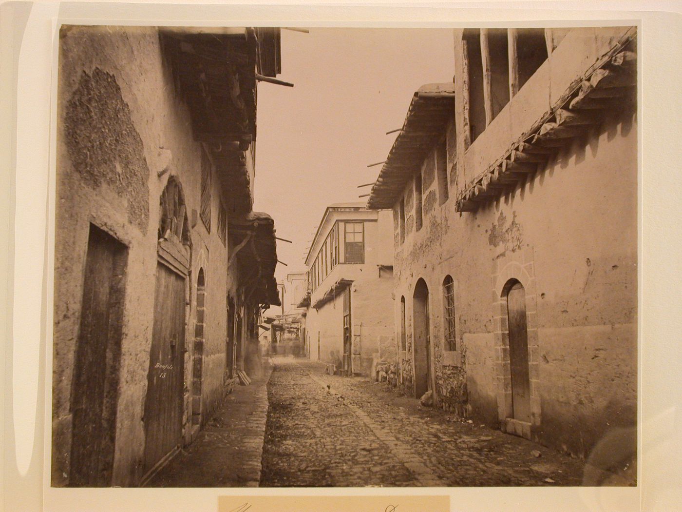 Une rue à Damas, Syrie