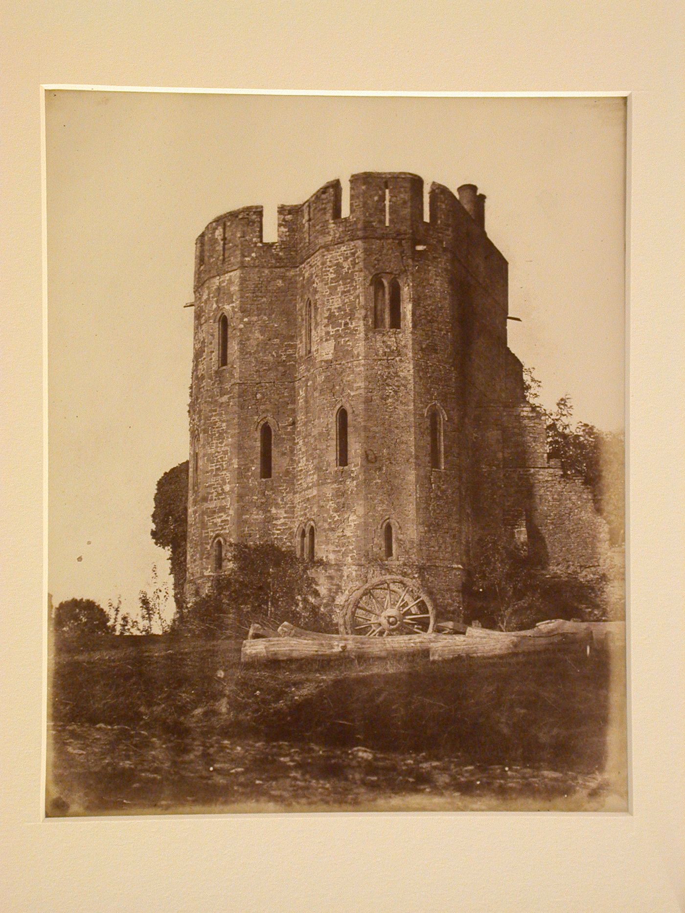 View of tower, Stokesay, England