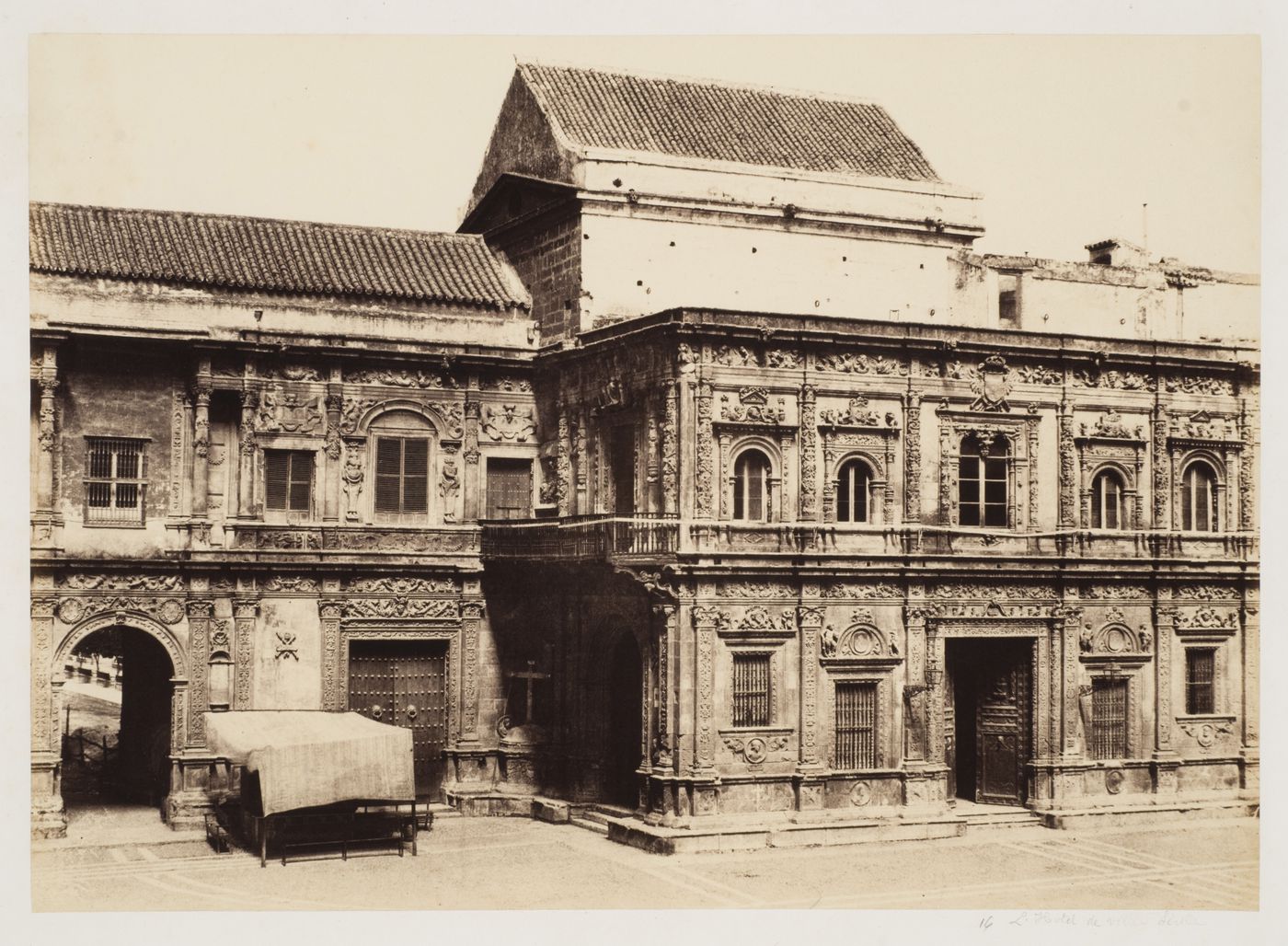 View of Seville town hall, Seville, Spain