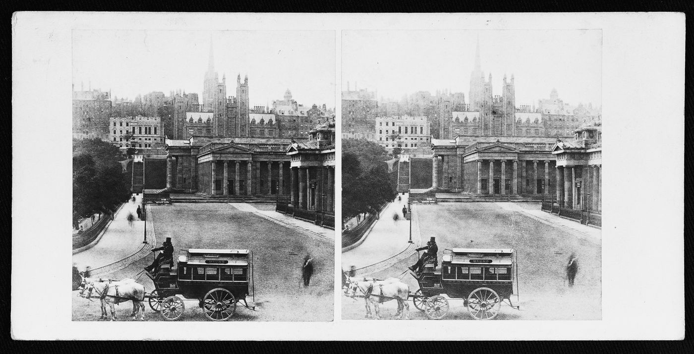 The "Mound" from Princes Street