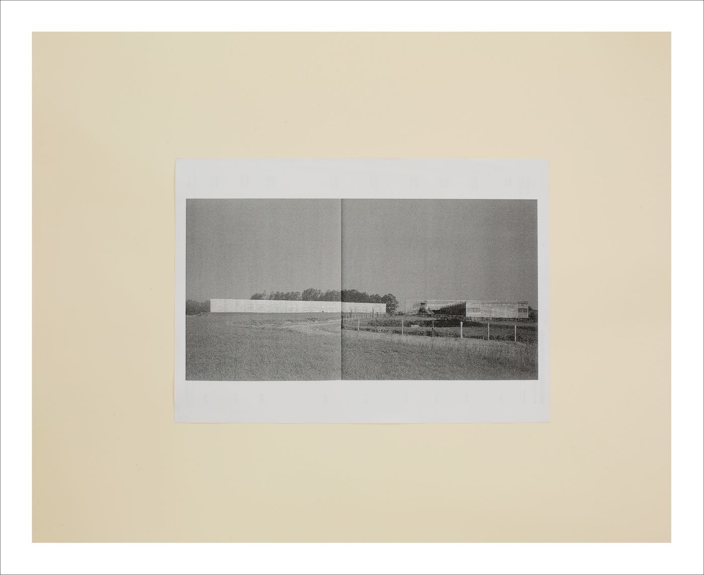 Proofs of Relevance: View of a photomontage showing the Paloma Composting Plant, Abalos & Herreros (2002), Valdemingomez, Spain