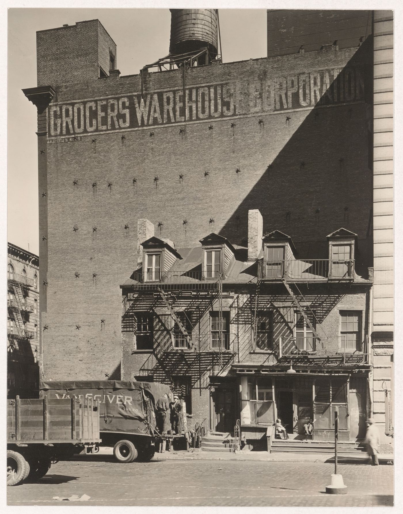 Façades of No 512-514 Broome Street, New York City, New York