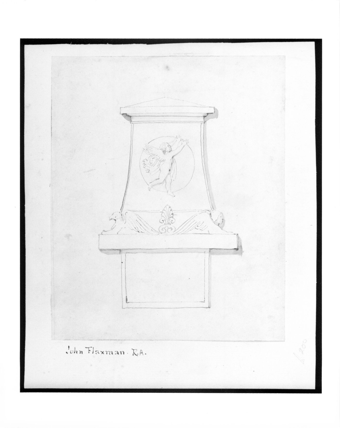 Drawing of a Monument