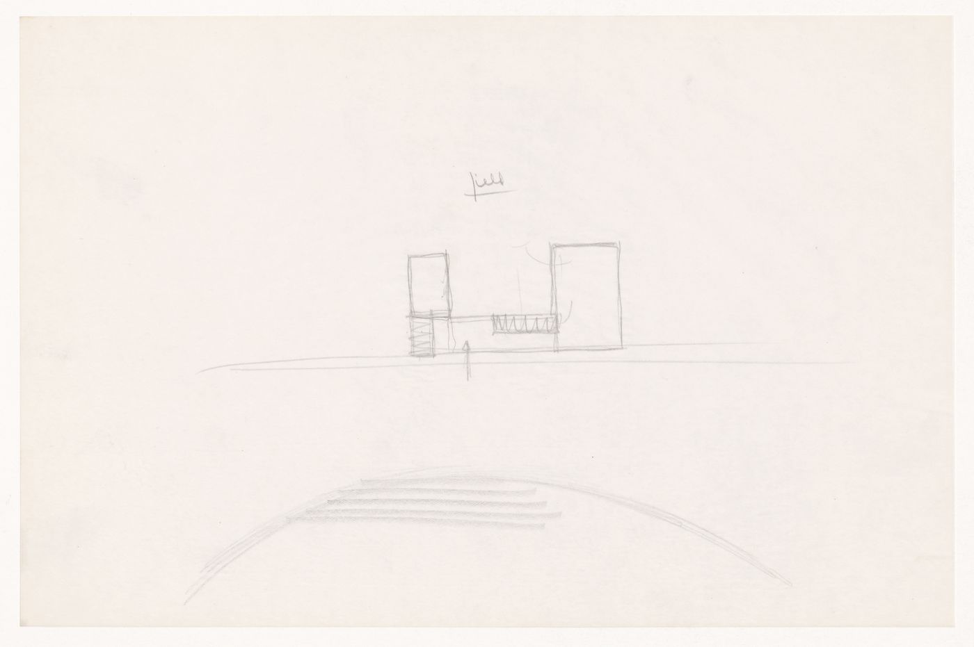 Sketch plan for the Field House, Gymnasium and Natatorium complex