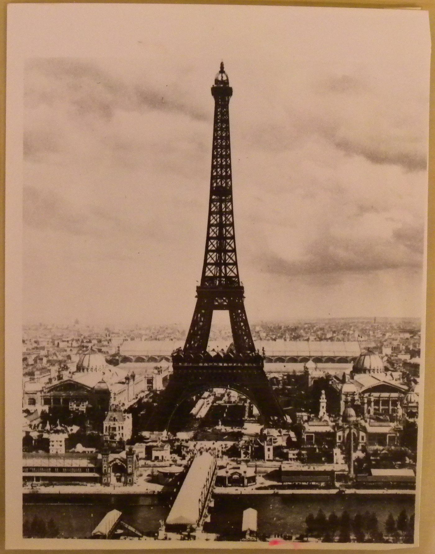 View of the Eiffel Tower, Exposition Universelle of 1889, Paris, France
