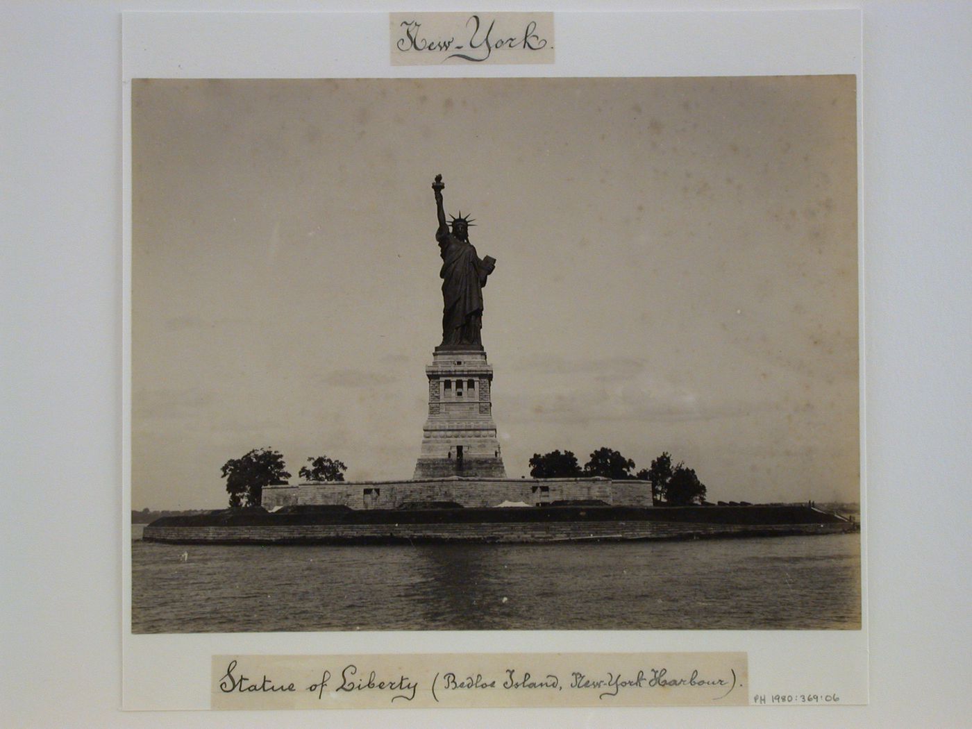 Statue of Liberty, Bedloe Island, New York Harbour, New York