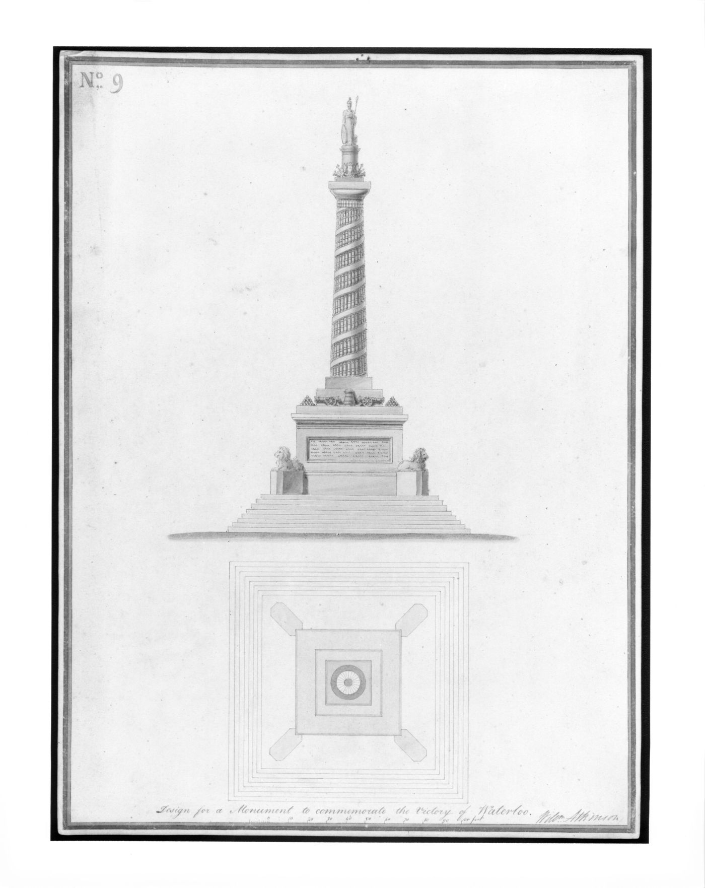 Monument - Victory of Waterloo No.9