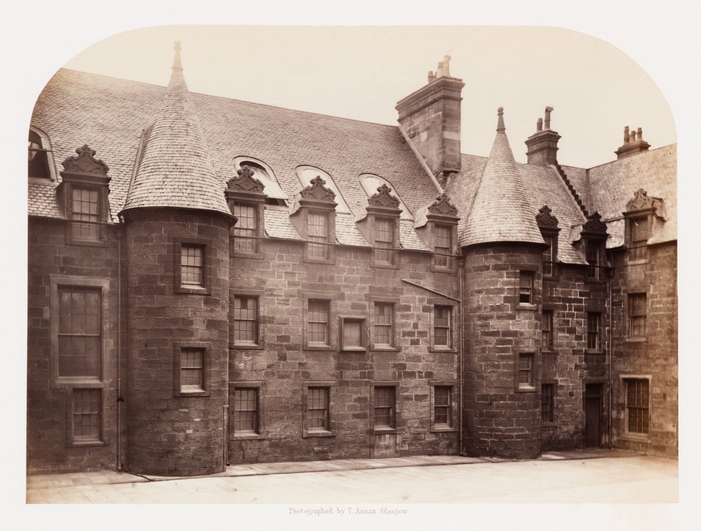 Inner Court, South side, Glasgow College, Glasgow