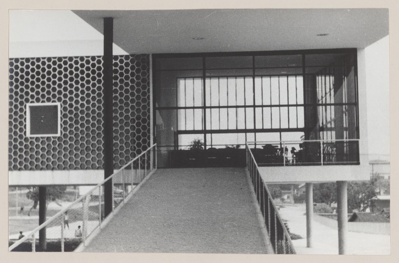 View of primary school, Pedregulho, Rio de Janeiro, Brazil
