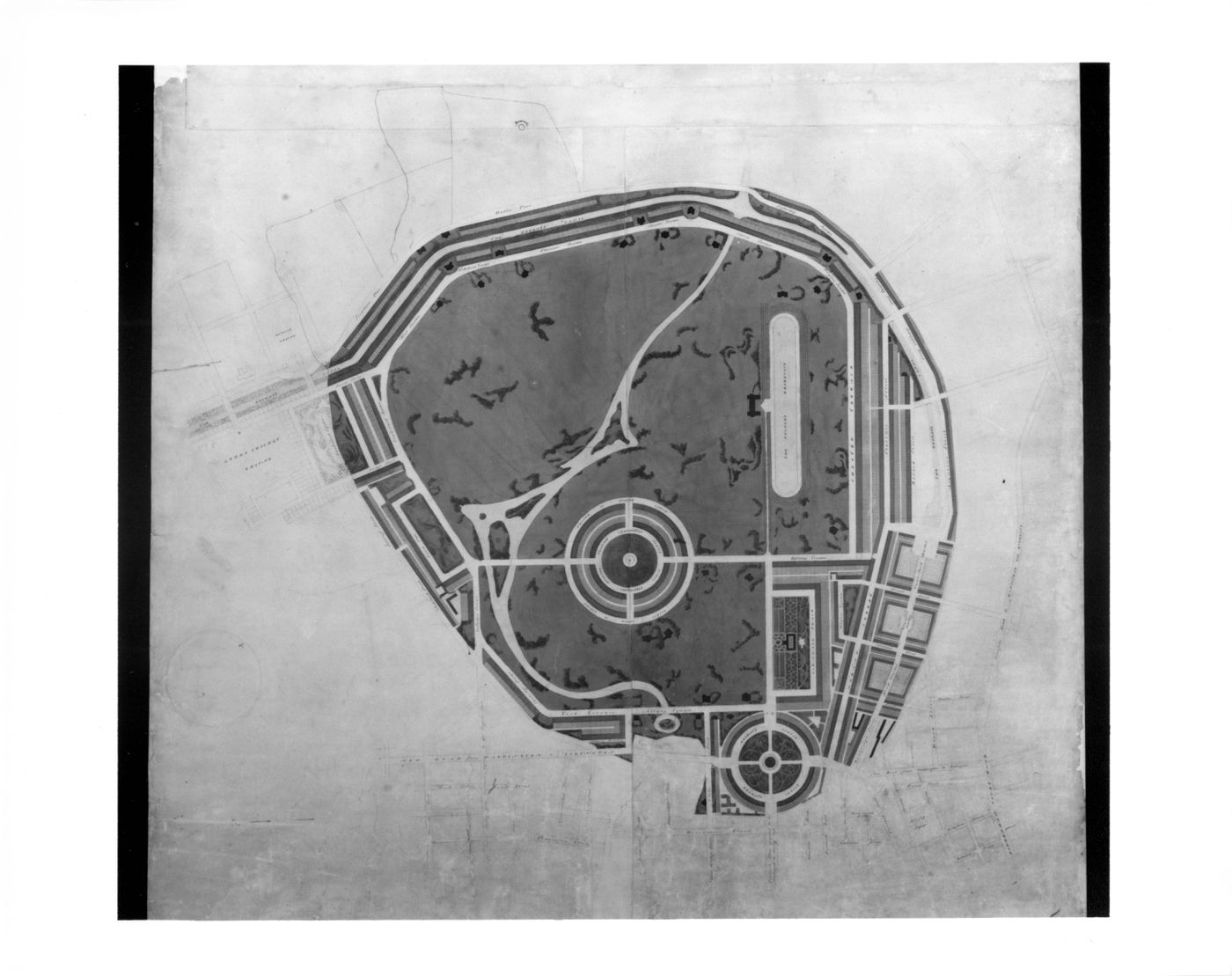 A preliminary design for Regent's Park
