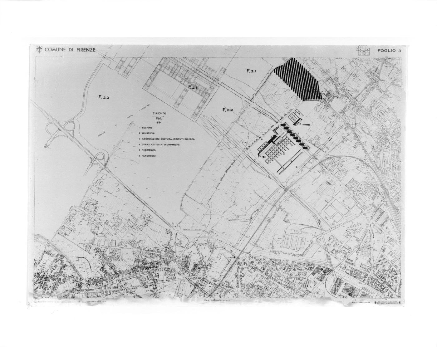 Site plan of Florence