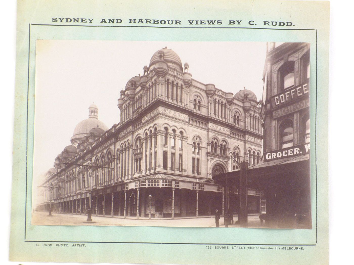 View of a commercial building, Sydney [?], Australia