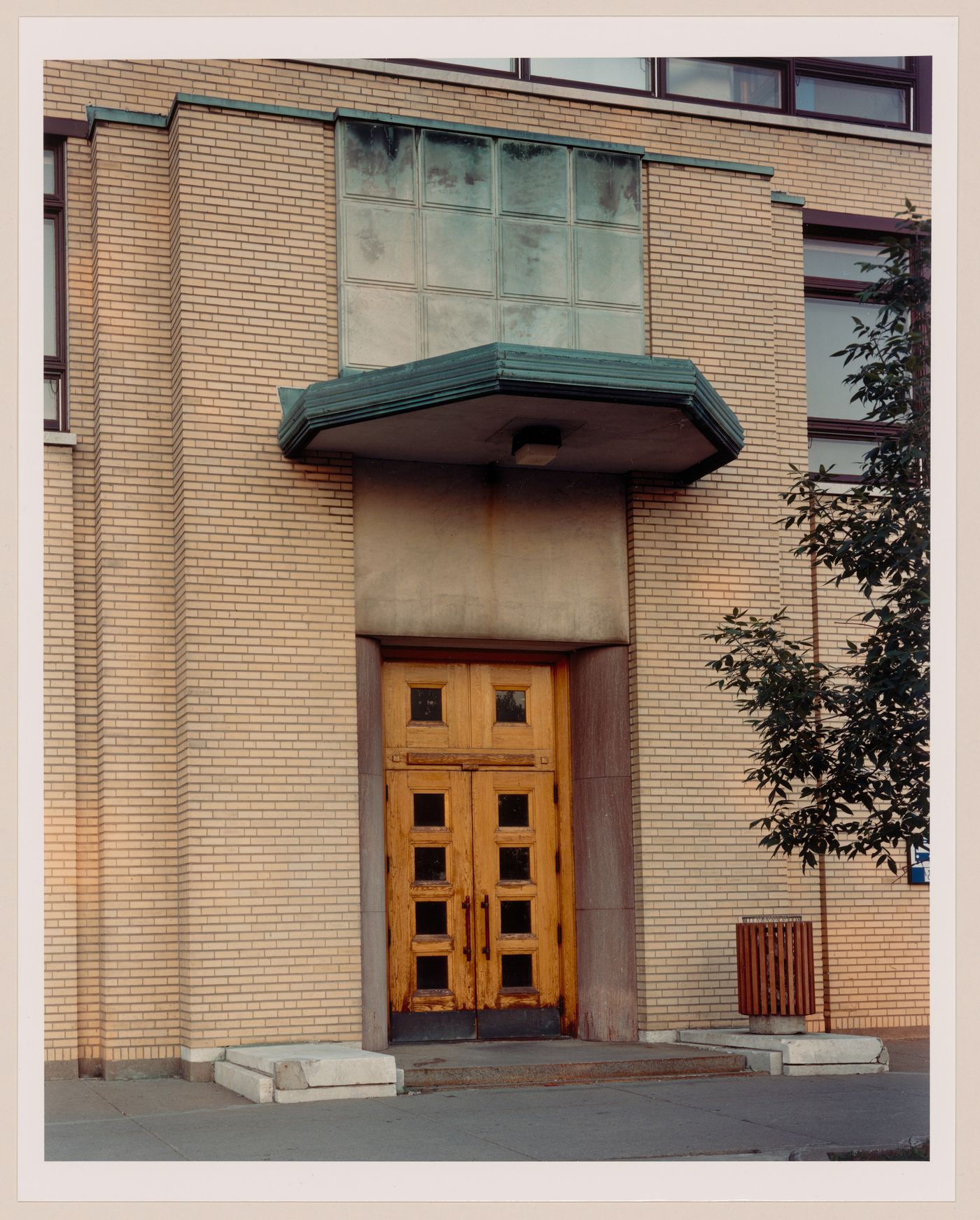 View of the entrance to the west central wing, Université de Montréal, Montréal, Québec