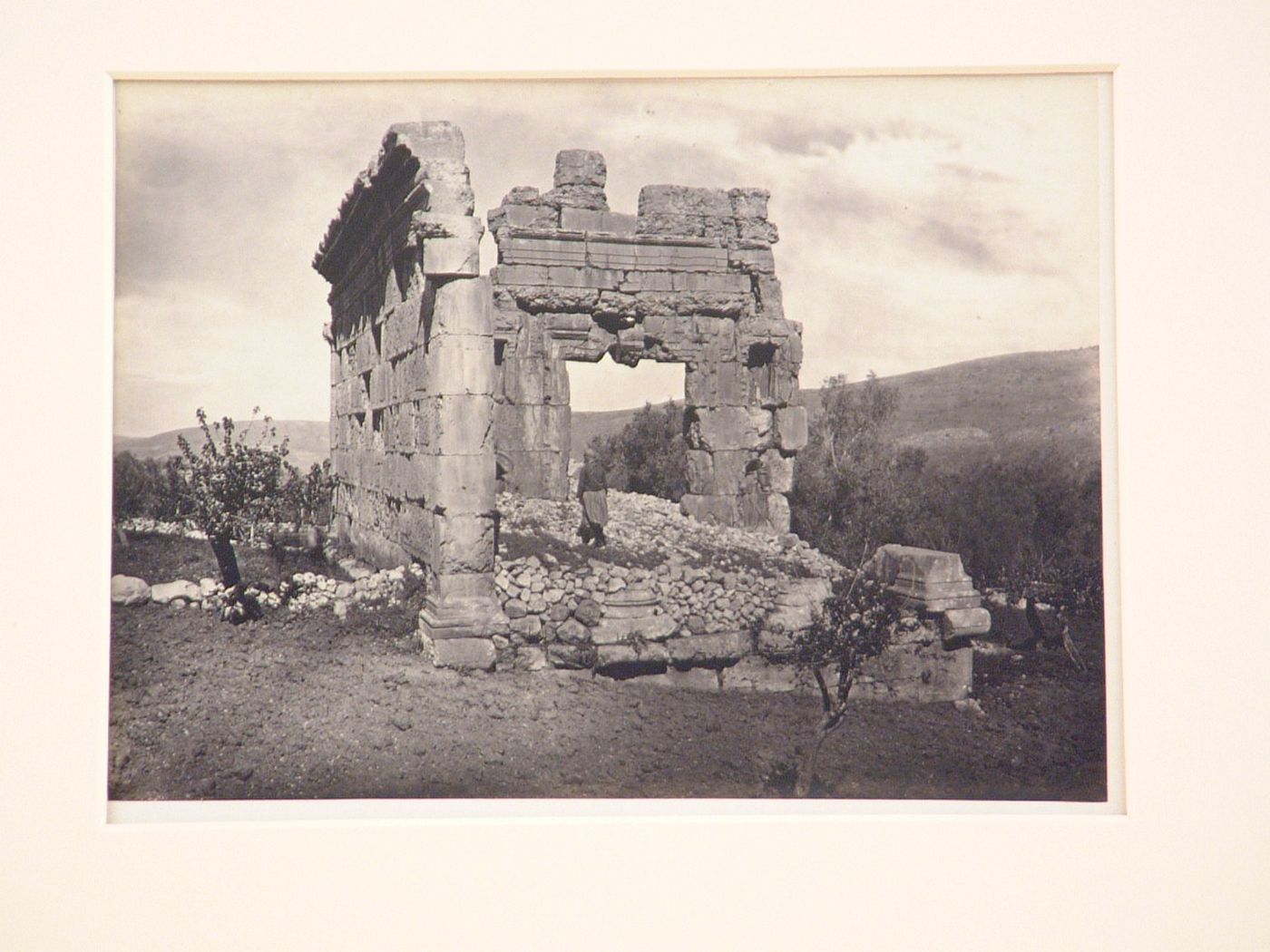 Ruins of a Phoenician Temple at Hibbaryeh, near Banias, Syria