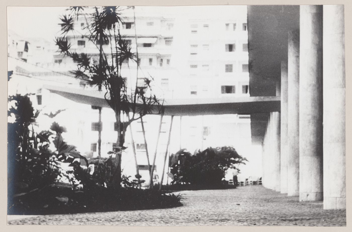 View of Eduardo Guinle Park housing, Rio de Janeiro, Brazil
