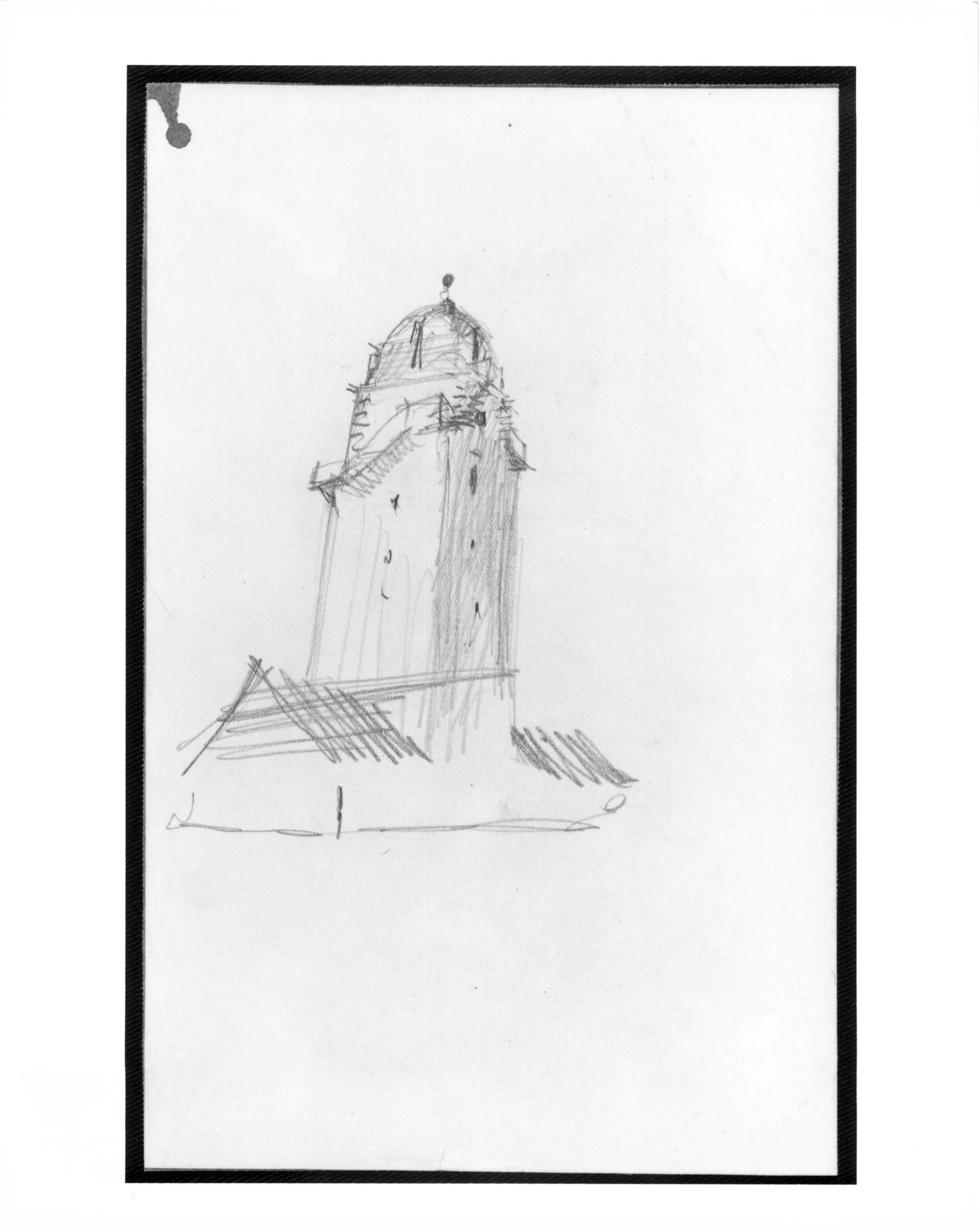 Design for the Water Tower, Milton Abbot - perspective