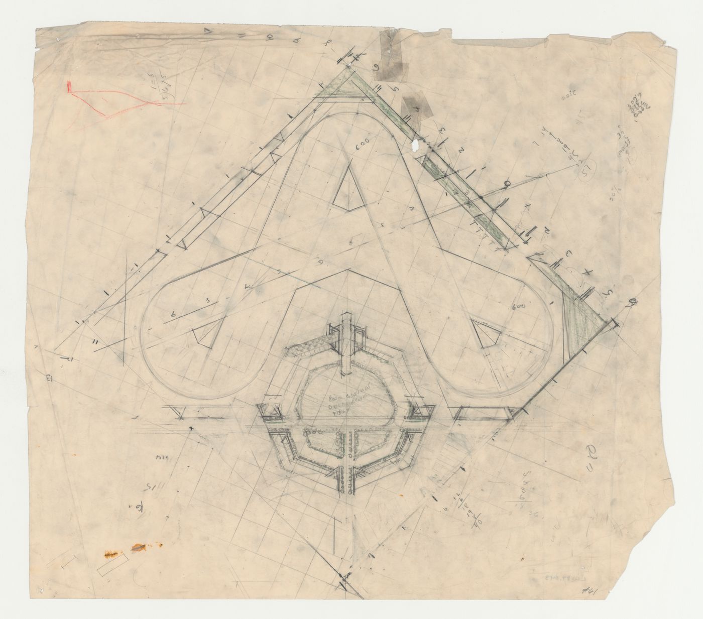 Los Angeles Municipal Airport: Site plan