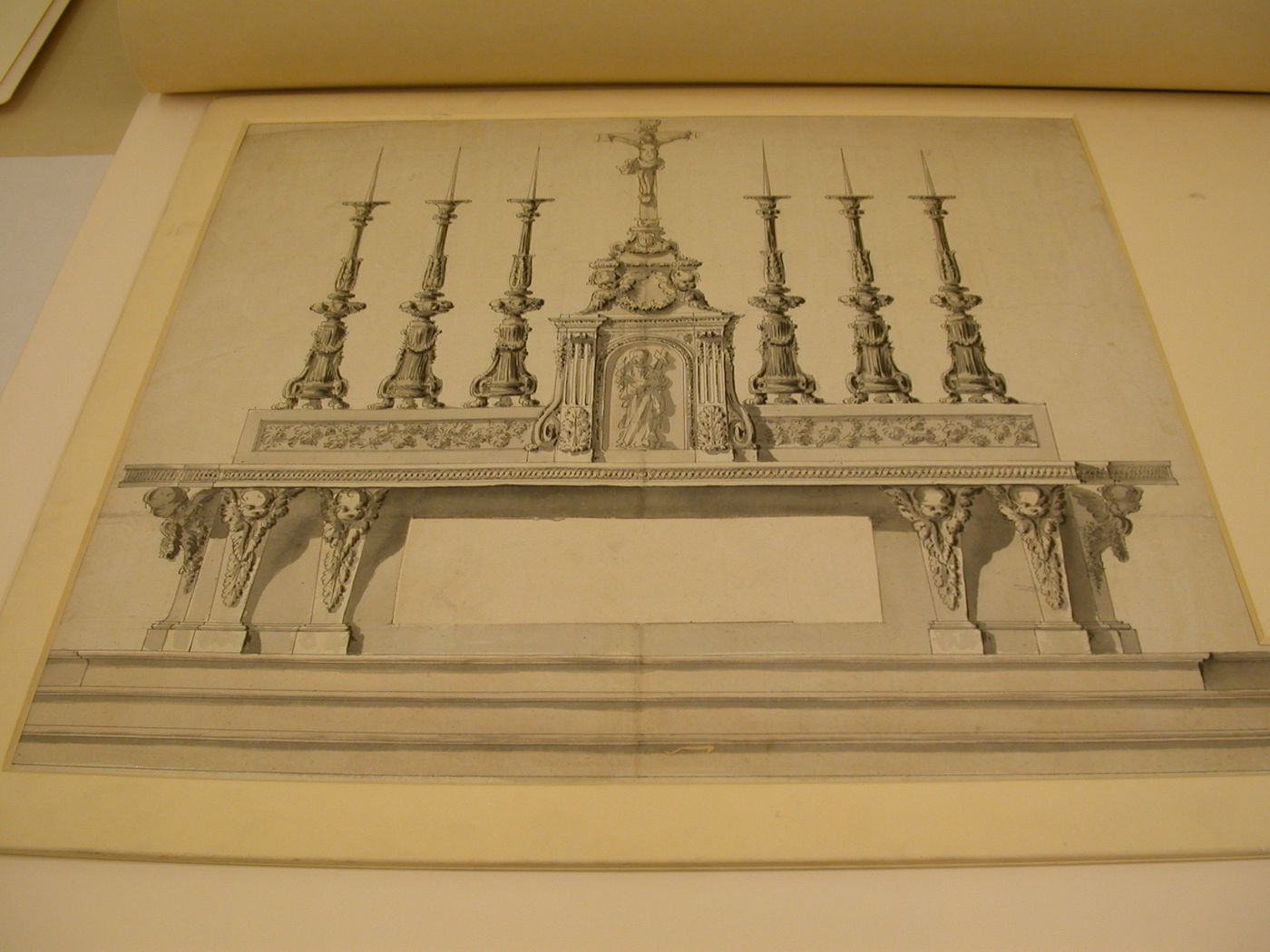 Design for an altar
