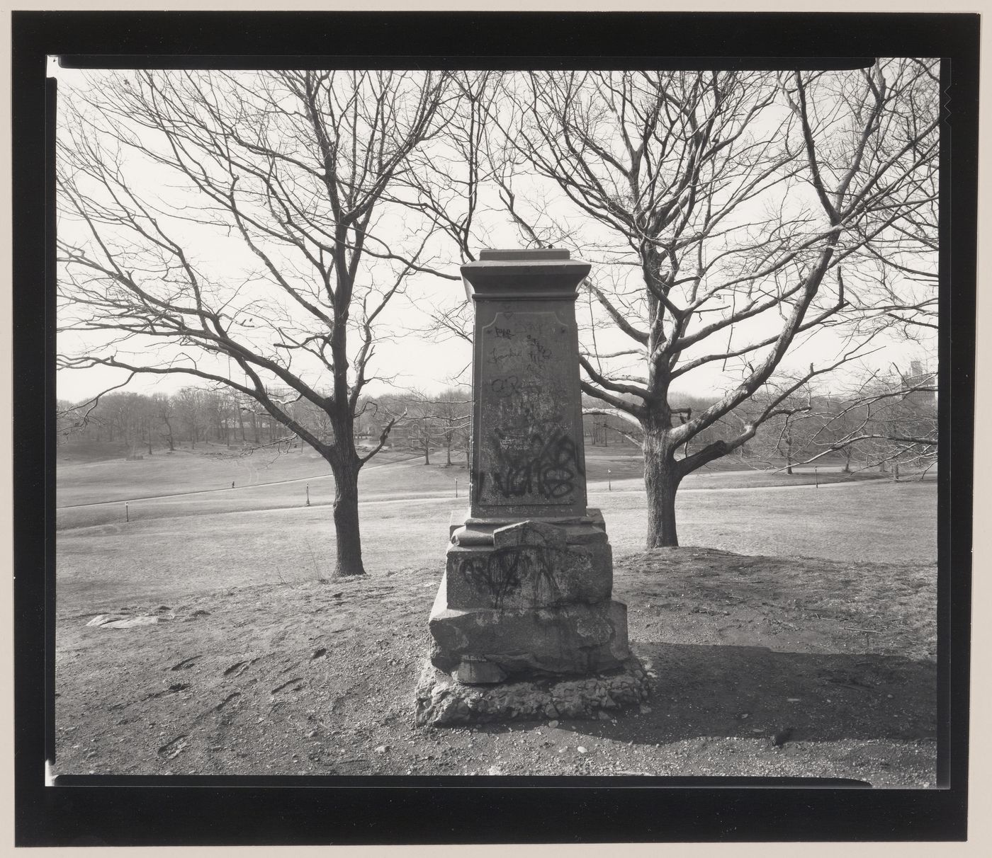 Monument above Long Meadow, Prospect Park, Brooklyn, New York City, New York