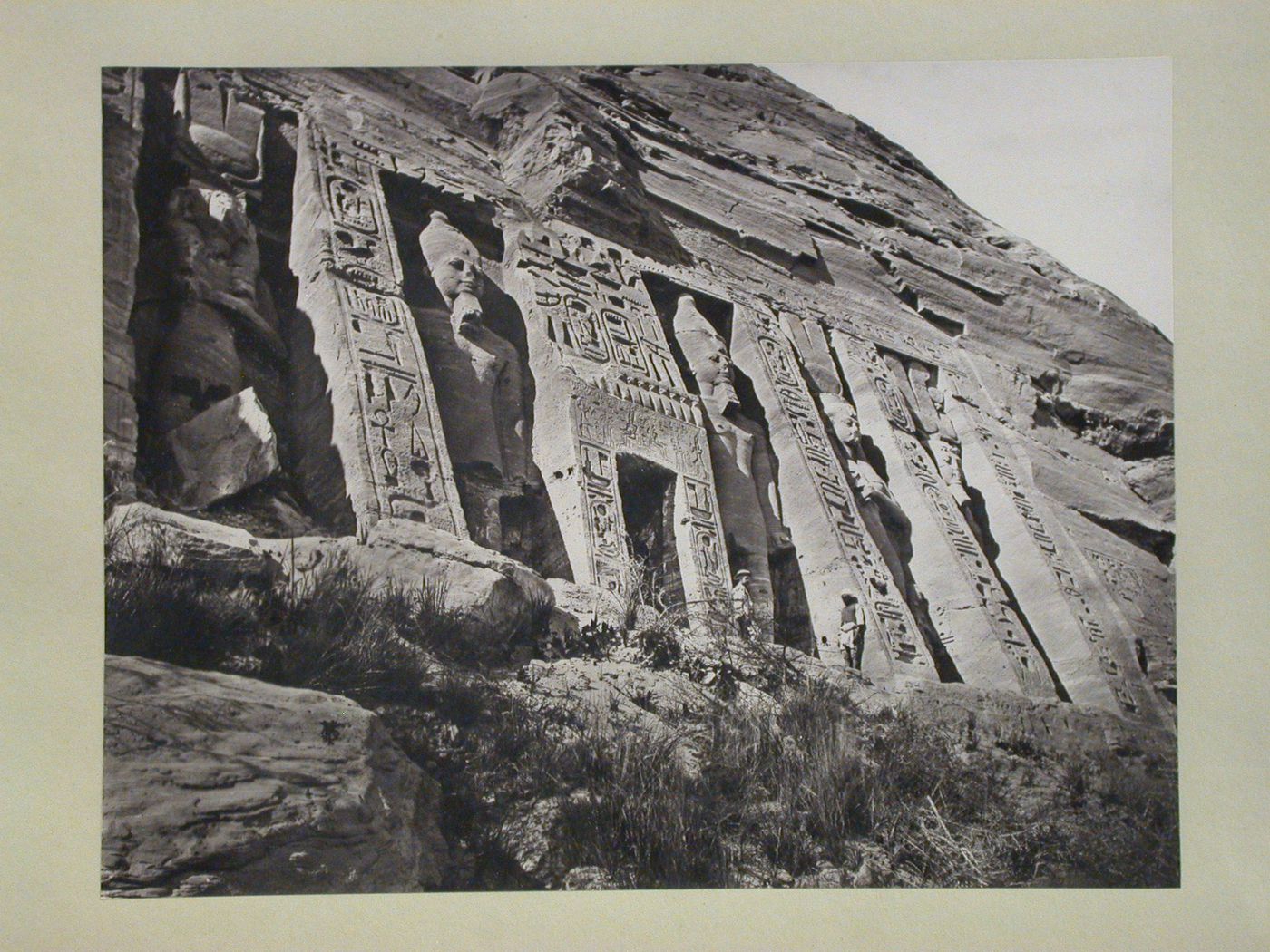 Temple of Hathor, façade, Abu Simbel, Nubia, Egypt