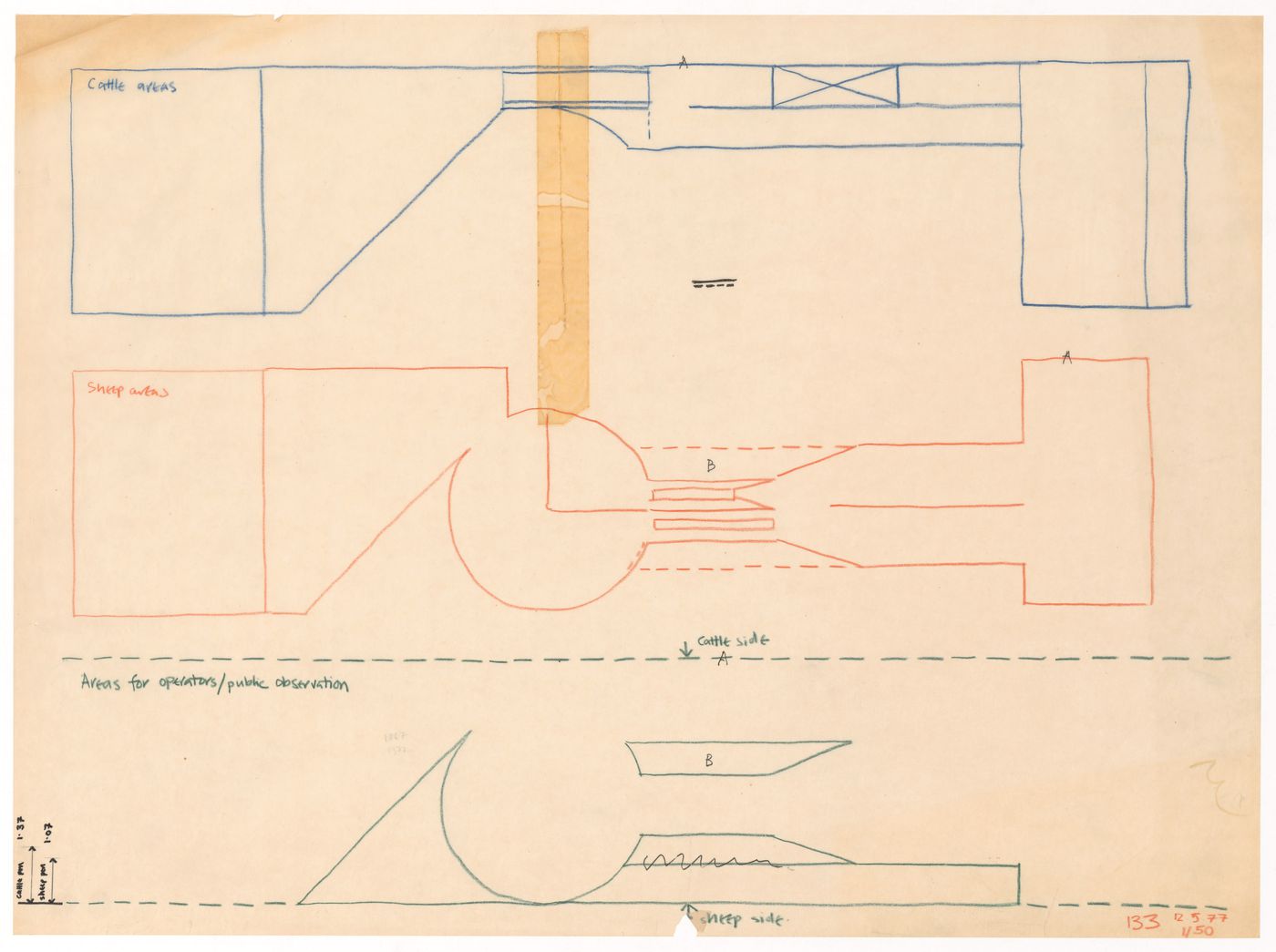 Sketch plans for Westpen