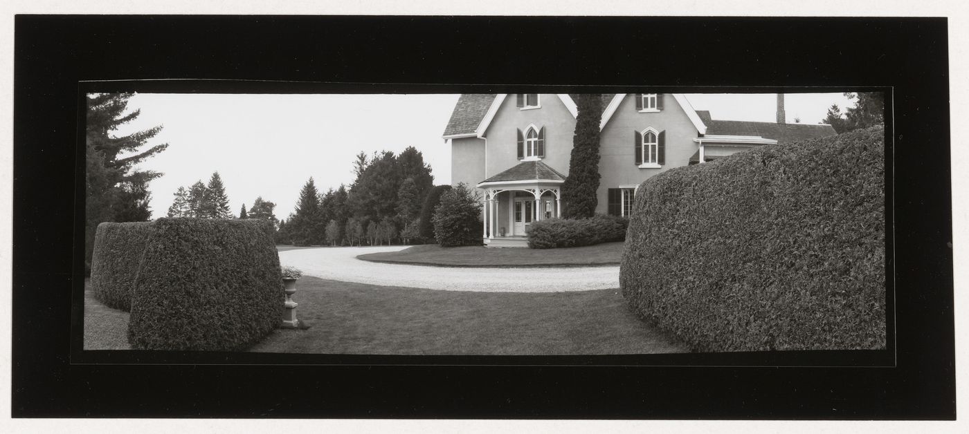 View of a house and garden, Lakehurst [?], Ontario