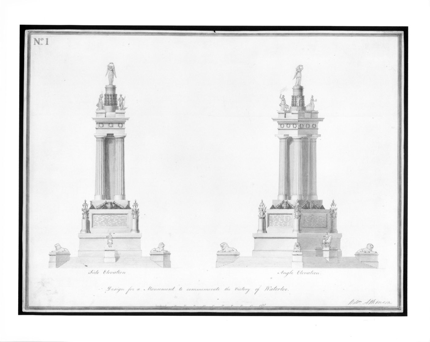 Monument - Victory of Waterloo No.1