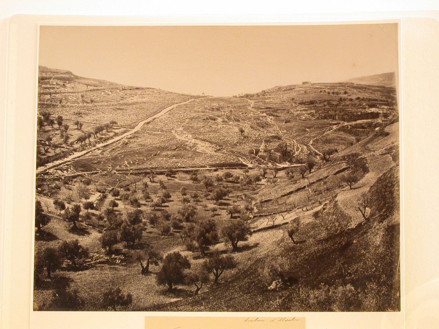 Vallee de Josaphat, tombeau d'Absalon